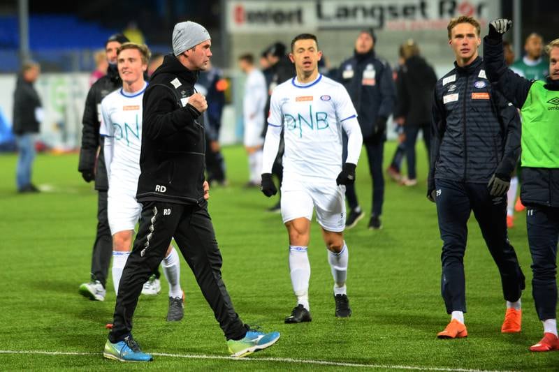Ronny Deila var fornøyd med det han så på Kristiansund stadion.
