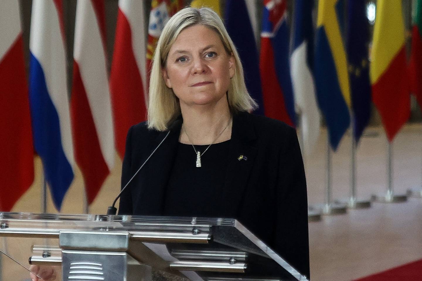 Magdalena Andersson ble Sveriges første kvinnelige statsminister. I september venter riksdagsvalg.