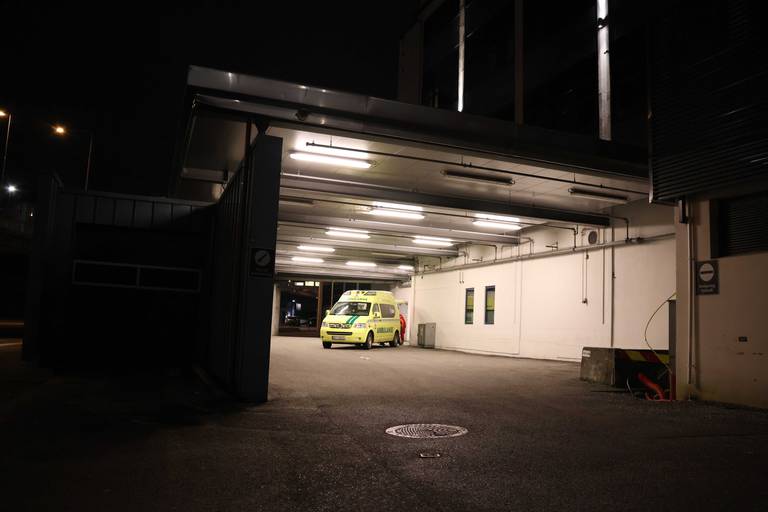 Bergen legevakt, ambulanseinngang