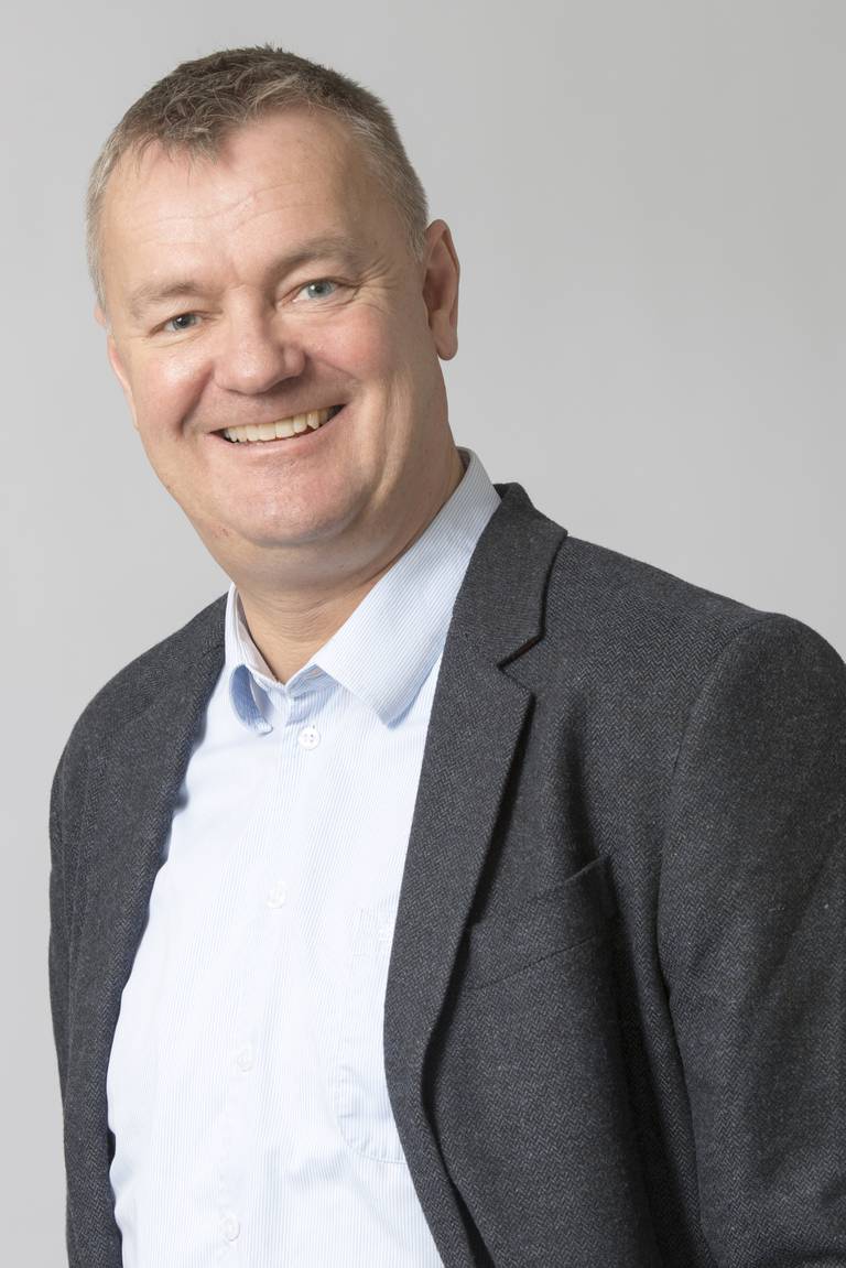 Håkon Ødegaard, kommunikasjonssjef i Norsk Folkehjelp.