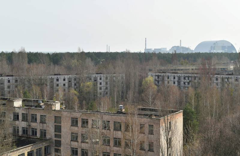 30 år etter atomulykken har naturen tatt tilbake Tsjernobyl og Pripjat.  FOTO: NTB SCANPIX