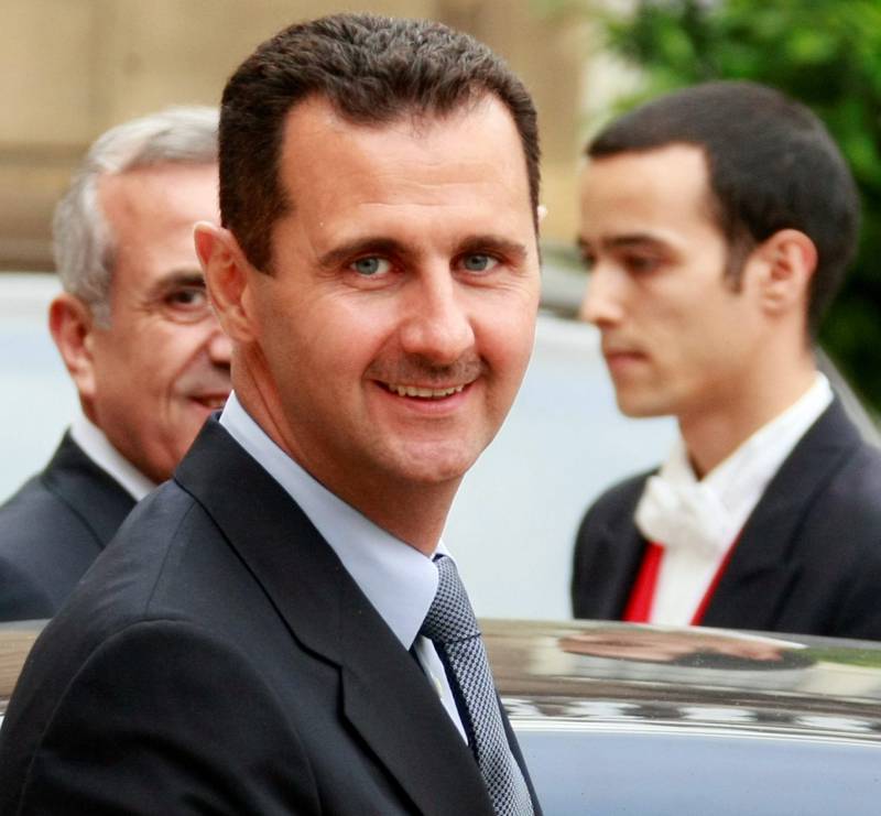 President Bashir Assad. FOTO: NTB SCANPIX