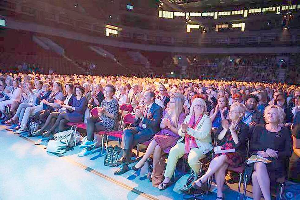 Det er forventet 10.000 besøkende til Nordisk Forum i løpet av helgen. FOTO: VILHELM STOKSTAD/TT/NTB SCANPIX