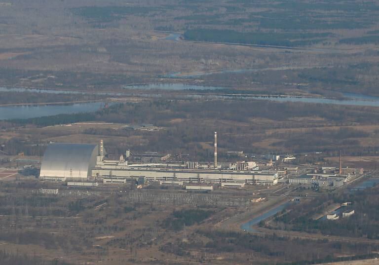 Tildekket Tsjernobyl-reaktor