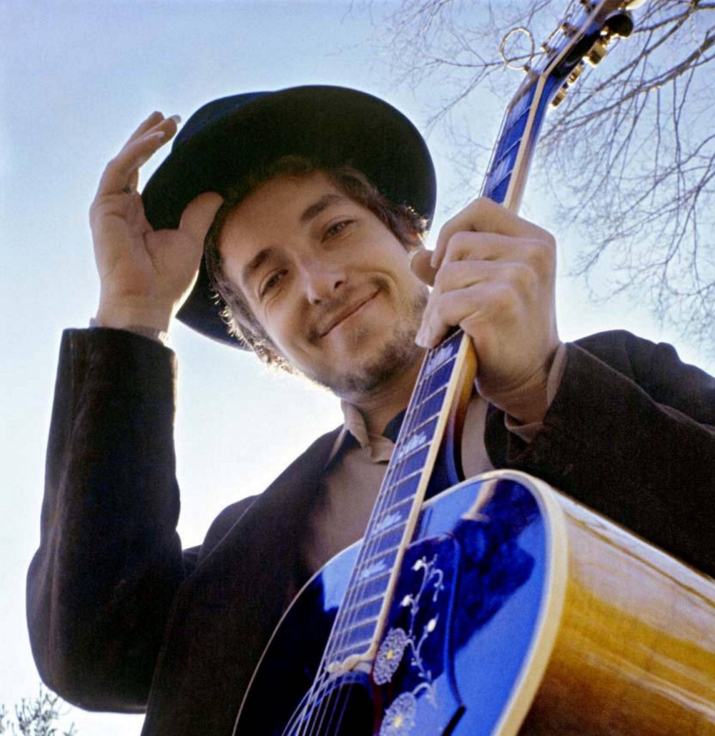 Bob Dylan slik han sto fram på omslaget av «Nashville Skyline» i 1969.  FOTO: SONY MUSIC