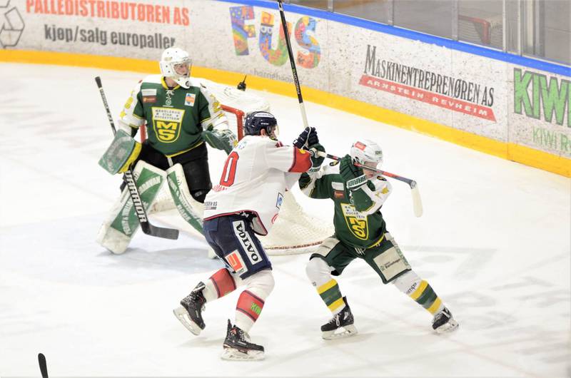 Matthew VanVoorhis scoret ett av Manglerud Stars fire mål i det som ble en jevn og underholdende kamp mot Lillehammer.