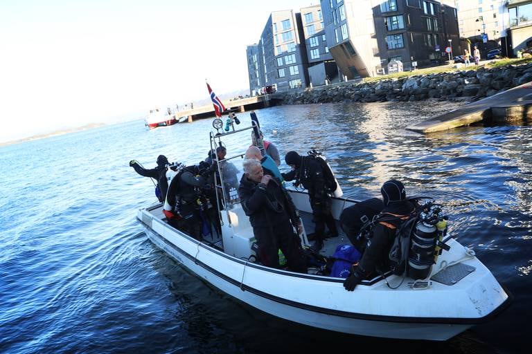 Rundt 20 dykkere og frivillige på land fra Stavanger Dykkerklubb, Gjesdal Dykkerklubb og Stavanger Undervannsgruppe var med på tirsdagens ryddeaksjon.
