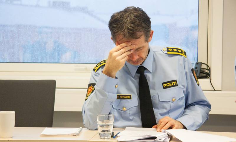 Økningen i antall flyktninger presser ressursene til Tom Erik Guttulsrød og hans kollegaer i Østfold politidistrikt. FOTO: KENNETH STENSRUD