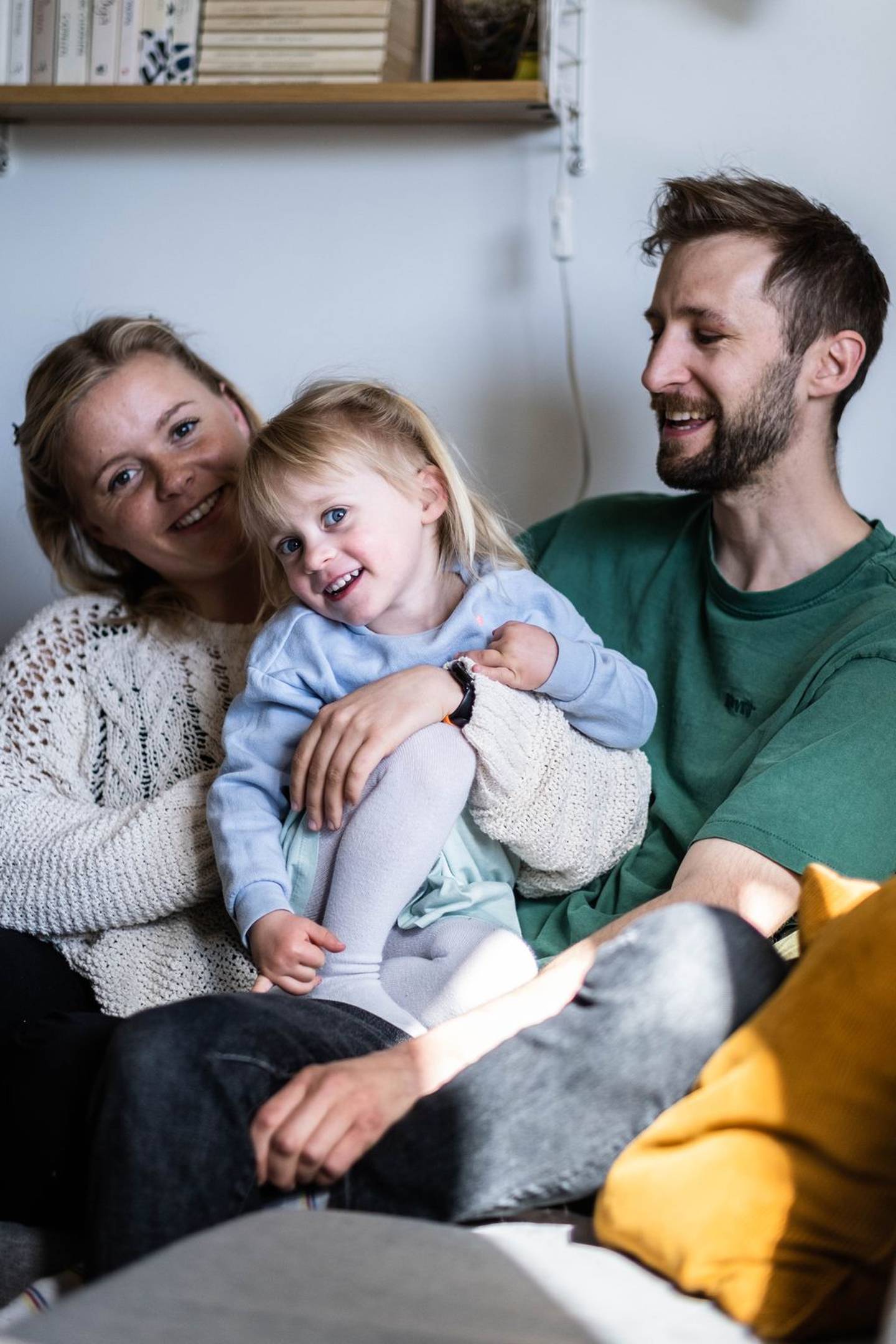 Martine Høy Berg og Tore Bergo Simensen har også fått en datter.

Foto: Hanna Skotheim/Fontene