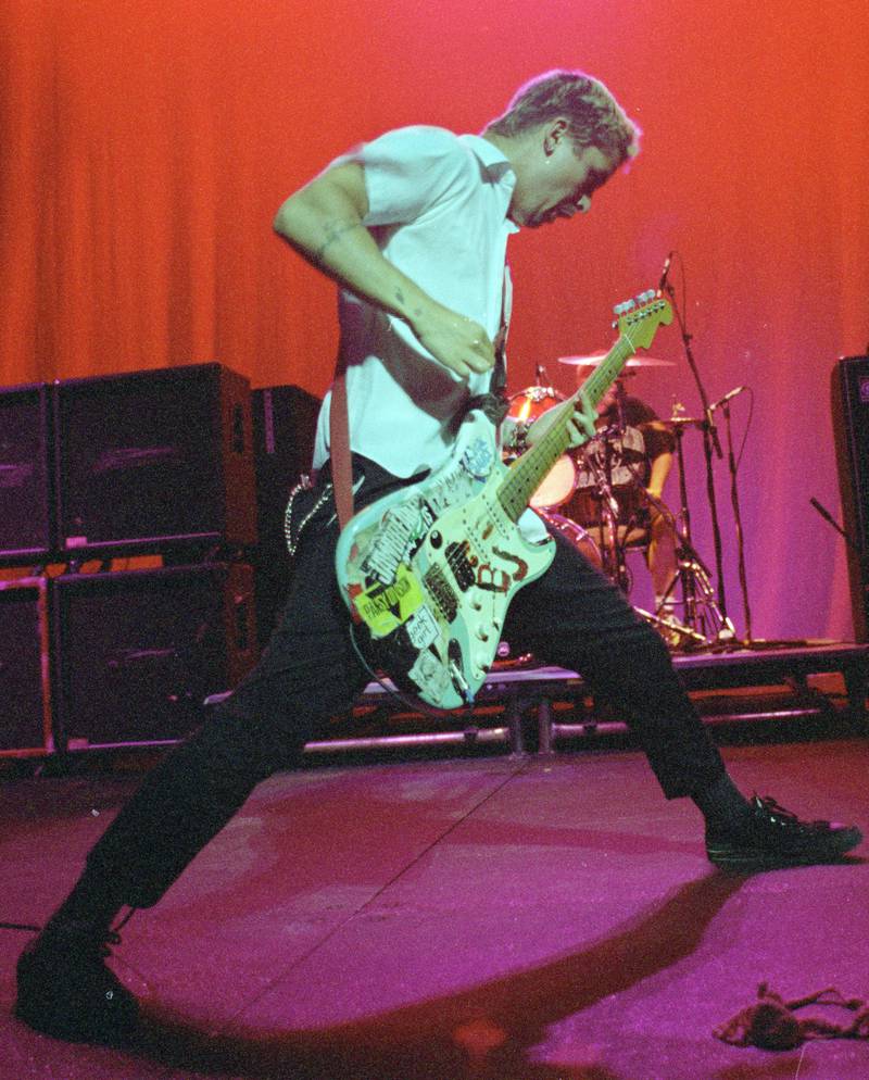 Billie Joe Armstrong da Green Day spilte i Oslo Spektrum første gang, i 1995. 
