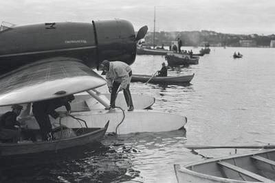 Byhistorie: Ståhei da Charles Lindbergh landet i Stavanger