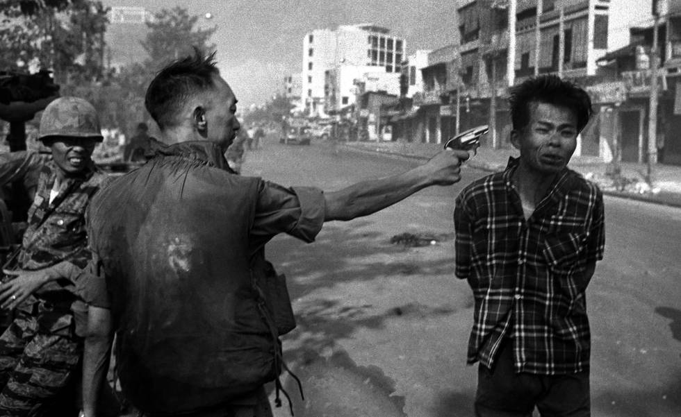 Eddie Adams tok bildet av henrettelsen på åpen gate, ett av Vietnam-krigens ikoniske motiver.
FOTO: EDDIE ADAMS/AP PHOTO