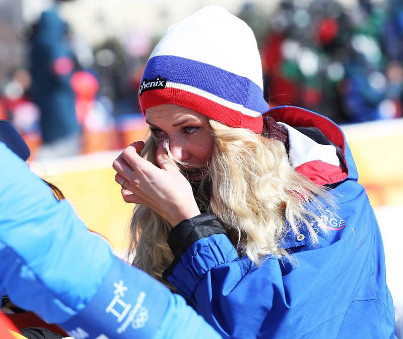 Silje Norendal tok til tårene da OL-konkurransen var over.