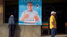 Eit splitta Colombia vel ny president