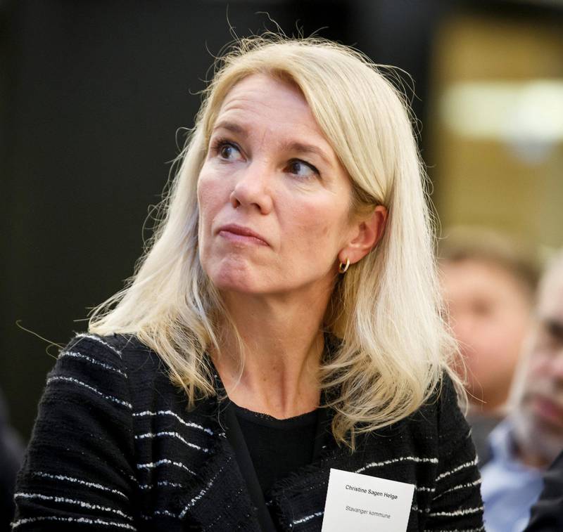 Ber staten levere: Stavanger ordfører Christine Sagen Helgø (H) mener kostnadene i bypakken kan reduseres om staten bidrar med mer, eller lemper på kravene om firefelts motorvei.
