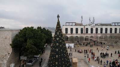 Betlehems innbyggere håper på en god jul