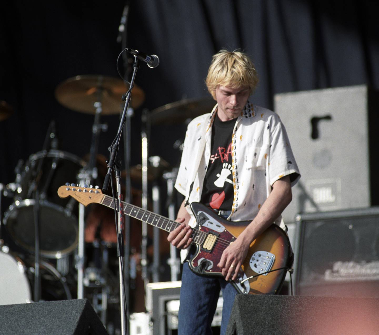 Kurt Cobain og Nirvana er blant dem som har opptrådt på Kalvøya-festivalen.