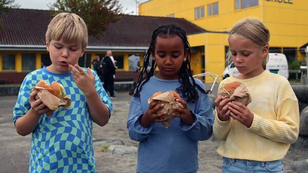 Skolemat på Hundvåg: – Litt bedre enn matpakke