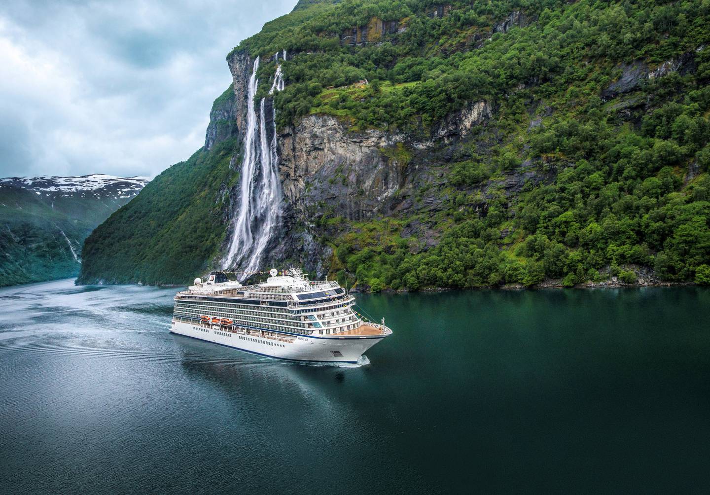 Viking Cruises bygger nå noen av verdens mest miljøvennlige cruiseskip. De har også planene klare for verdens første hydrogendrevne cruiseskip. FOTO: VIKING CRUISES