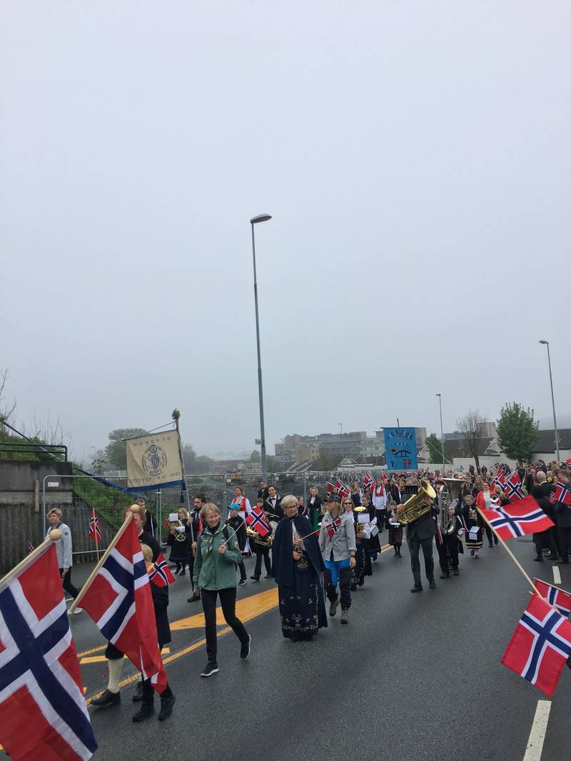 17. mai-feiring på Hundvåg. Foto: Thor Erik Waage