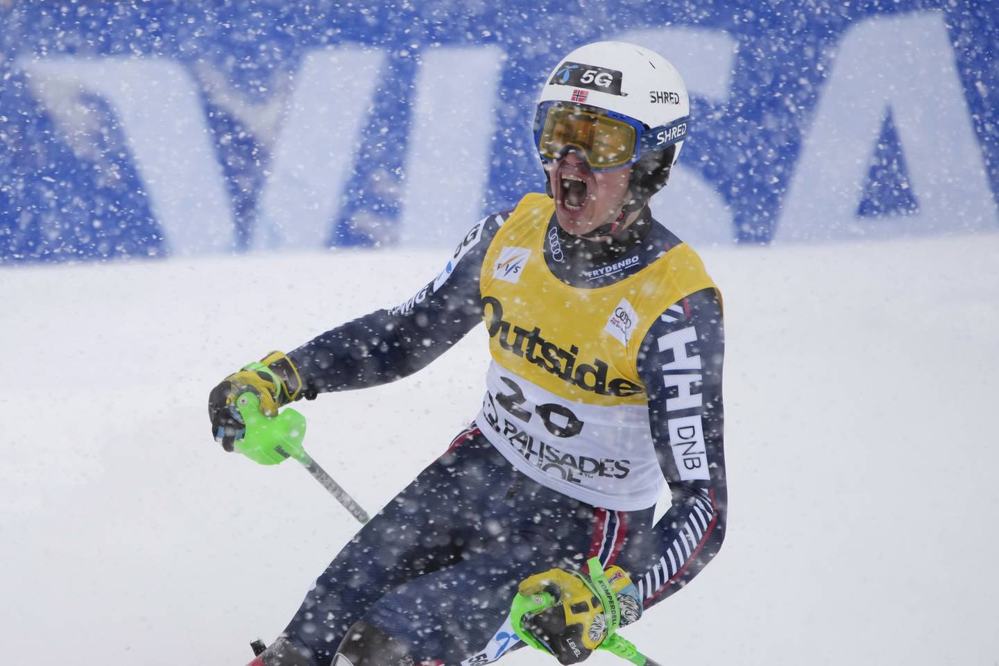 Kjelsås-alpinist Alexander Steen Olsen har to VM-titler i junior og debuterte i verdenscupen sist vinter.