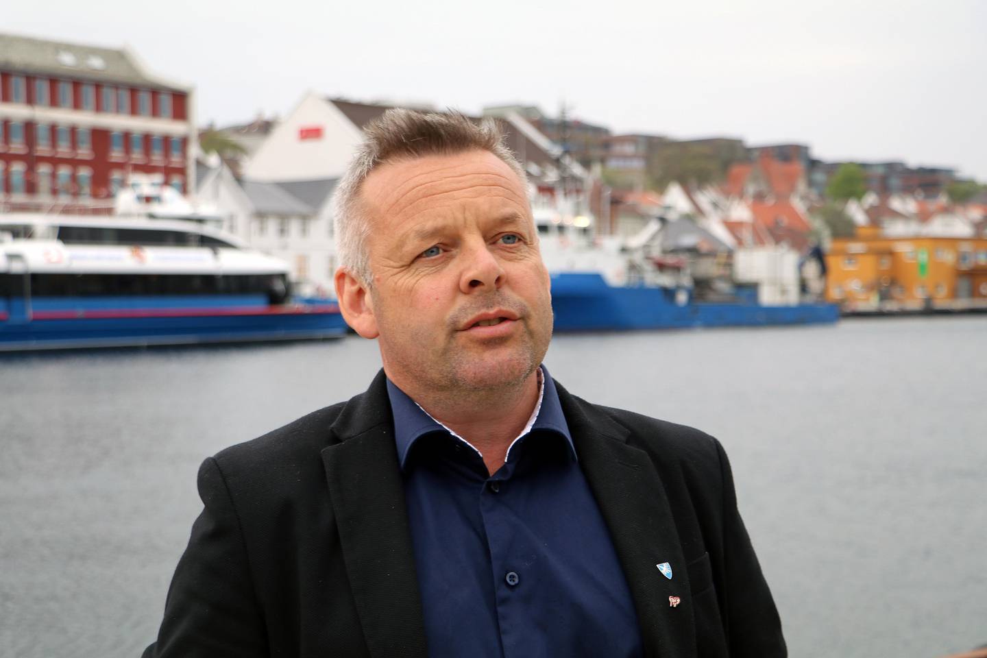 Gruppeleder i Stavanger KrF Henrik Halleland.