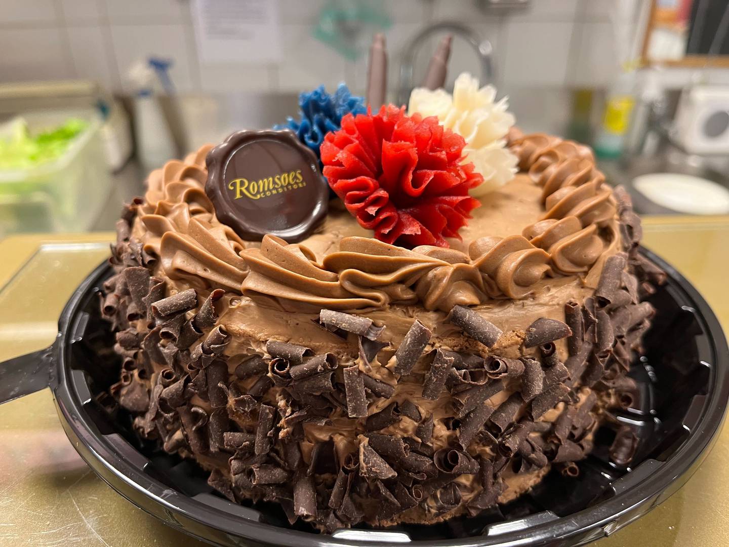 Sjokoladekake er også populært på nasjonaldagen.