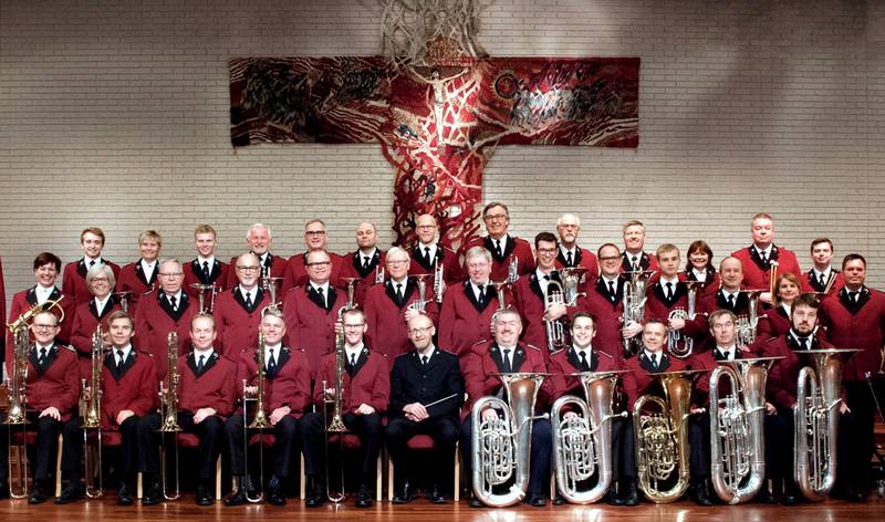 Templets Hornorkester stiller på Tom Waits-bursdagsfeiring fordi musikken hans passer brassbandet. FOTO: FRELSESARMEEN