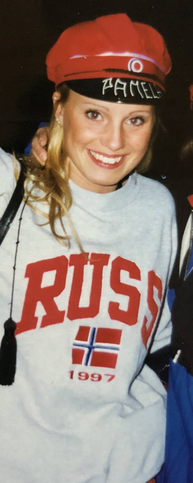 Silje Sandmæl, som russ i 1997