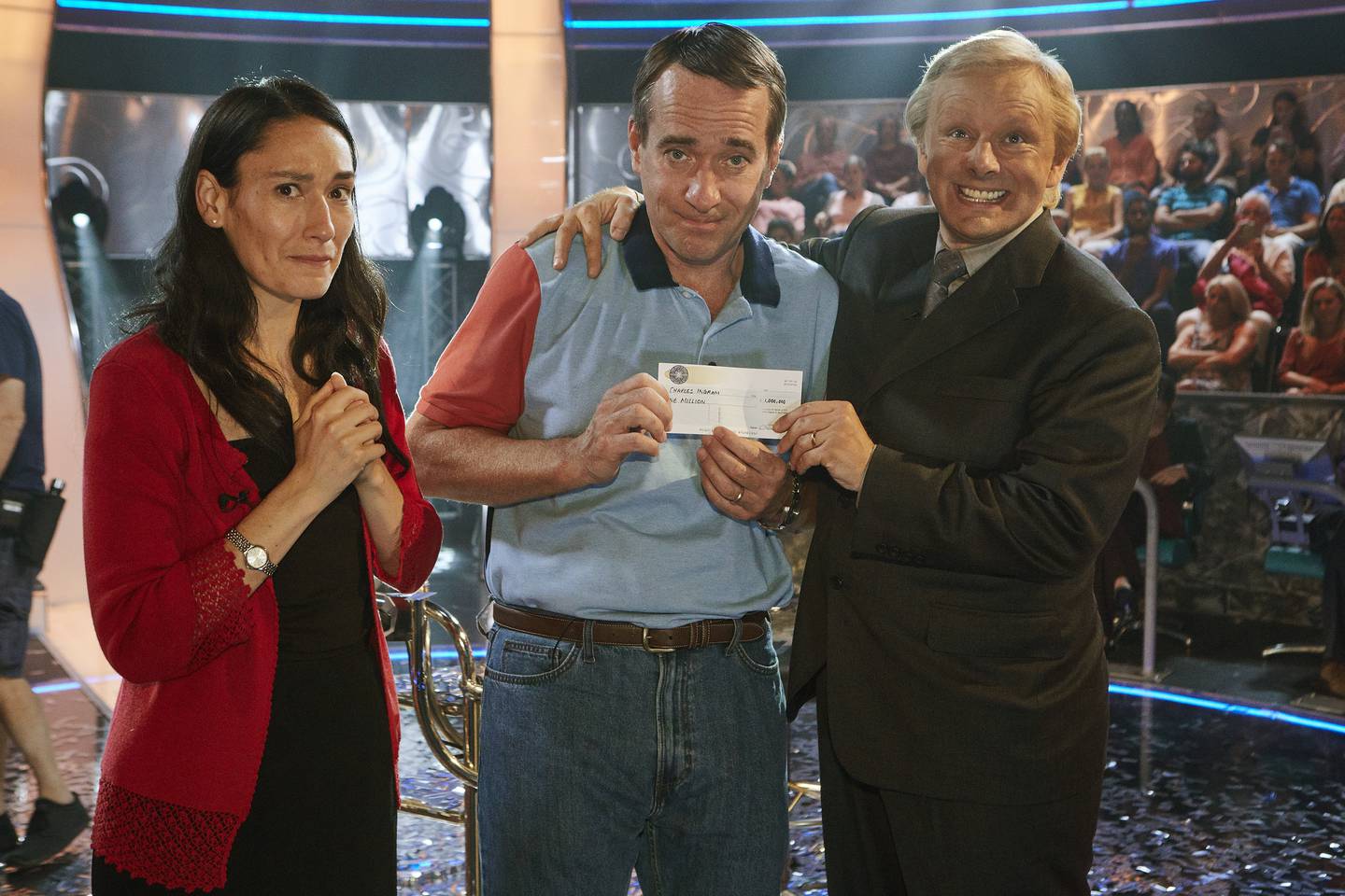Matthew Macfadyen spiller major Ingram, berømt og beryktet deltaker i «Who wants to be a millionaire» i 2001. Foto: TV 2 Sumo