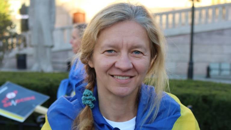 Natalia Ravn-Christensen, talsperson for Den ukrainske forening i Norge.
