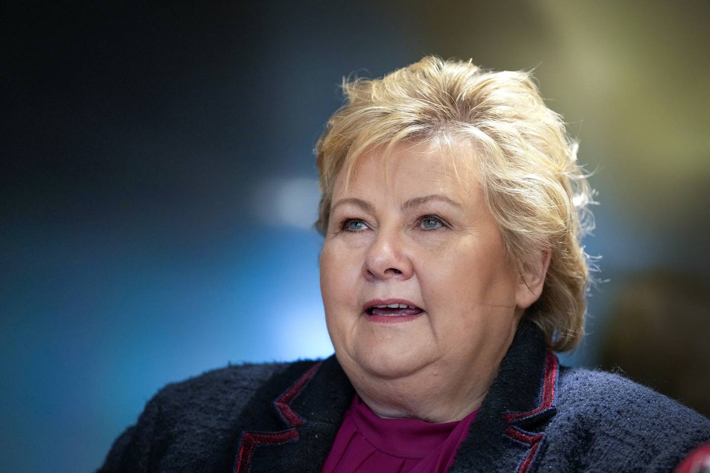 Høyre-leder Erna Solberg vil fortsette som partileder – og er partiets statsministerkandidat