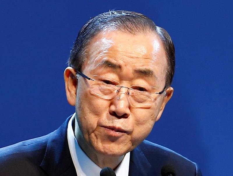 FNs general­sekretær Ban Ki-moon.