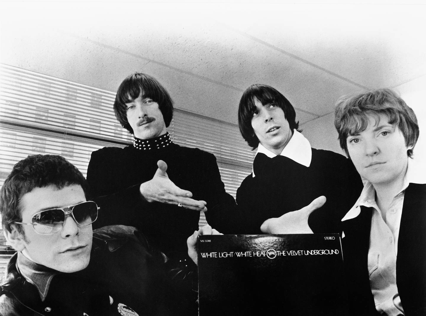 The Velvet Underground presenterer sitt andre album i 1968: Lou Reed, Sterling Morrison, John Cale og Mo Tucker.