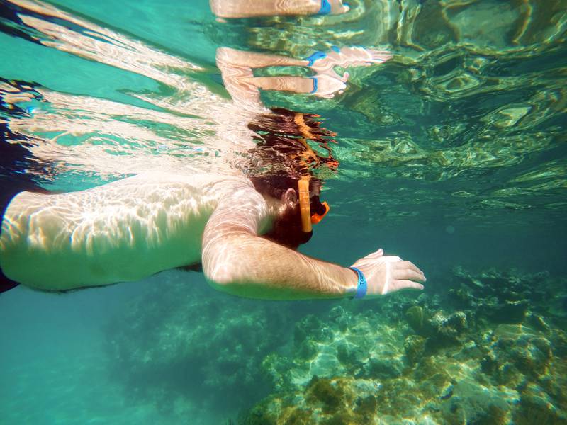 Man kan snorkle fra alle kanter og kyster i Puerto Rico.
