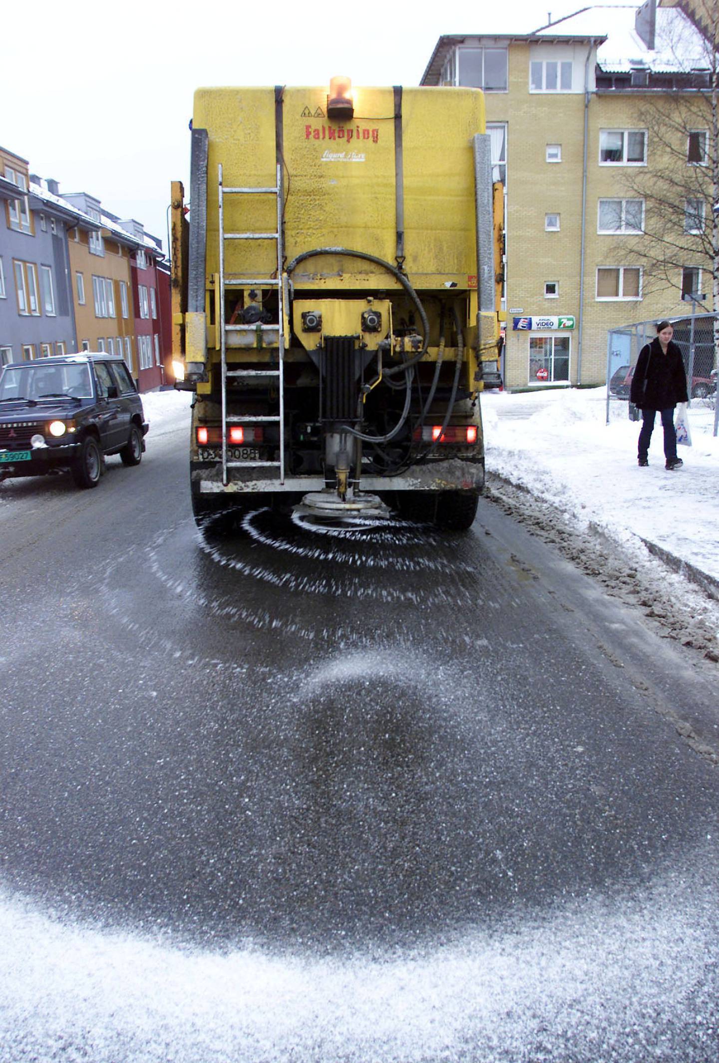 SALT: I 2015 ble det strødd 4.983 tonn salt i Oslos gater. I fjor har det økt til 12.811 tonn.