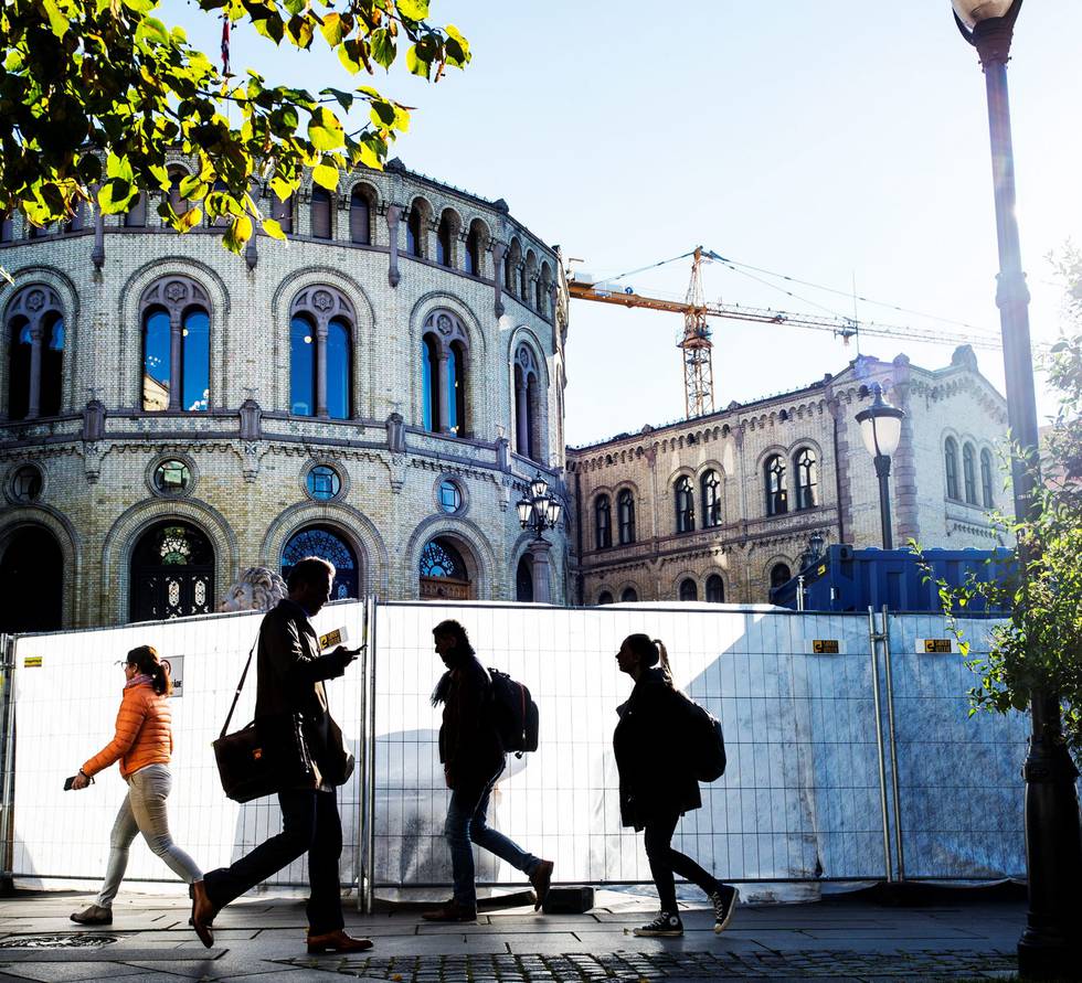 Oslo er en delt by, mener professor Terje Wessel. FOTO: FRØYDIS FALCH URBYE