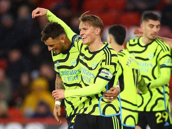 Ødegaard scoret i Arsenals målfest – ydmyket hjelpeløst Sheffield United