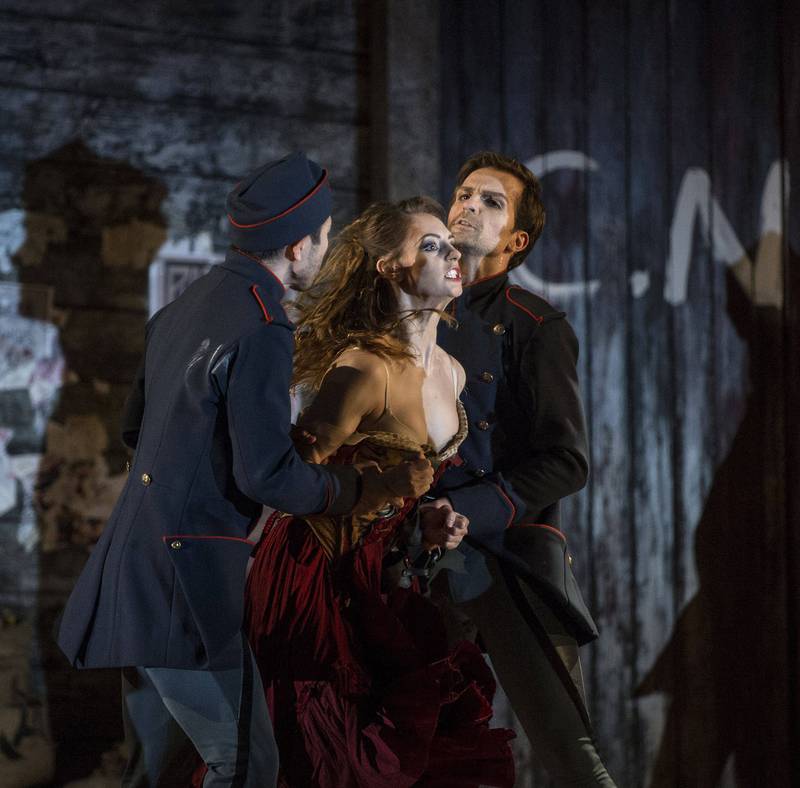 «Carmen» har premiere i kveld ved Den Norske Opera & Ballett. Her med Melissa Hough i hovedrollen. FOTO: ERIK BERG/DNO & B