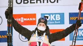 Solid norsk seier på blandet sprintstafett