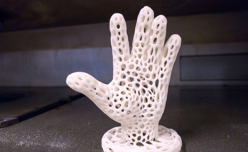 Komplekse figurer er en lett match for 3D-printere. FOTO: AXEL SANDBERG