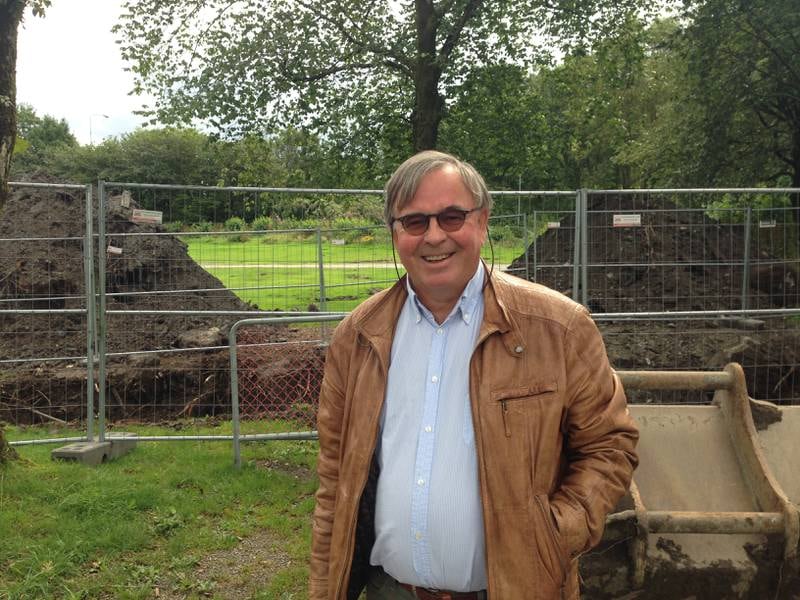 Bernt Krogh er prosjektleder for byggingen av Gamlingen.