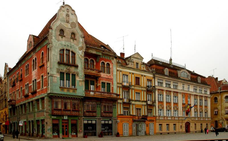 ROMANIA: Gamlebyen i Timisoara, en av byene Torbjørn Færøvik anbefaler langs Orient-ekspressens gamle rute.