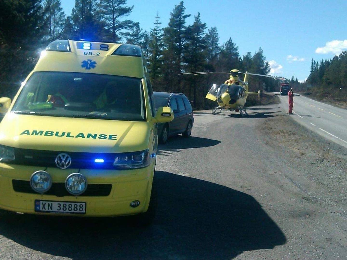Ambulansehjelp. Elisabeth Jørgenvåg