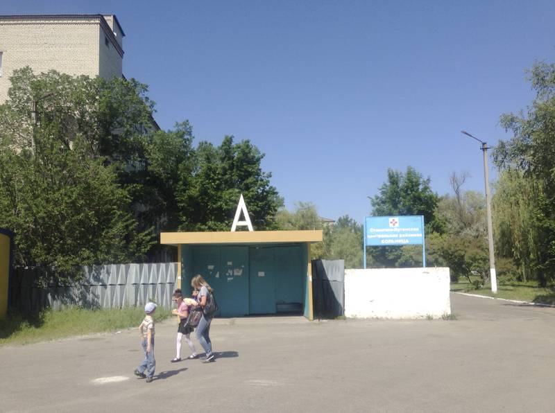Likhuset har vært tomt den siste uken, og også inne på selve sykehuset i Stanitsa Luganskaja er det få mennesker å se.