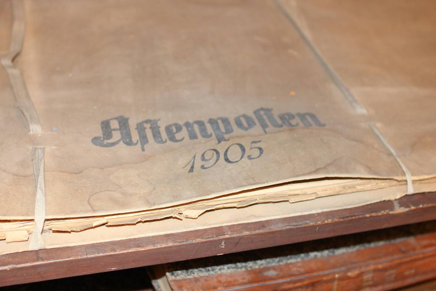 Aftenpostens spesialutgave om Unionsoppløsningen i 1905.