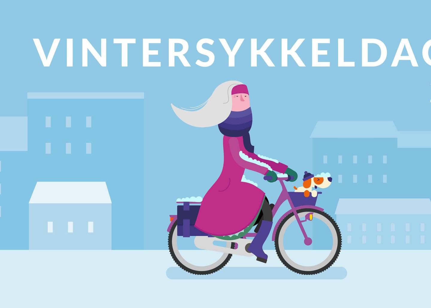I DAG: I dag markeres «Vintersykkeldagen», i blant annet Oslo. I andre land er den kjent som «Winter Bike to Work Day».