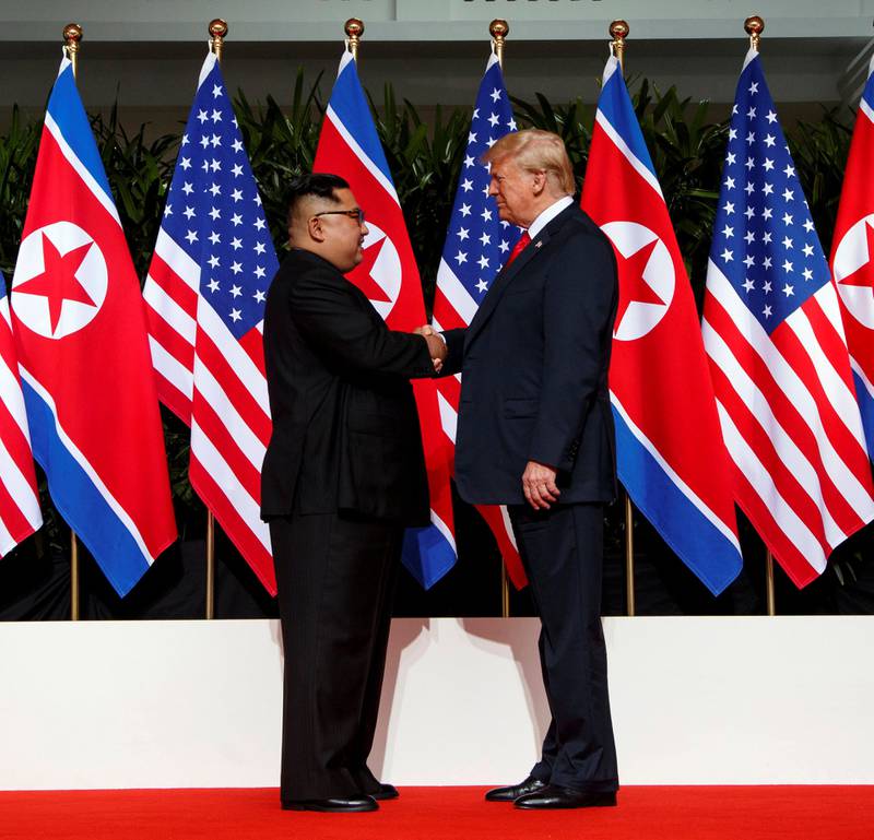 Toppmøtet mellom Nord-Koreas leder Kim Jong-un og president Donald Trump er historisk. 