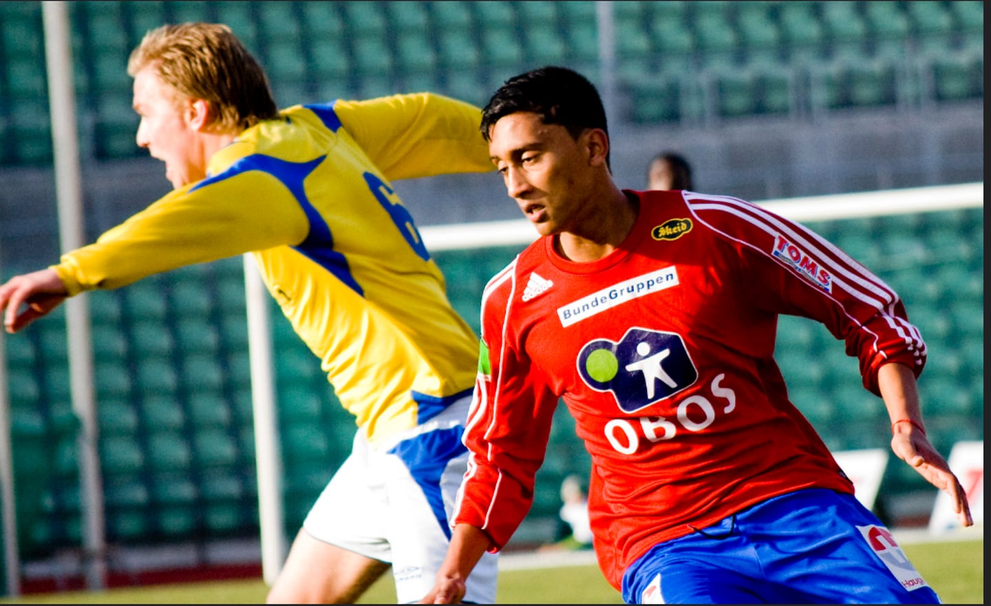 Skeid-debuten som 15-åring, i 2010, mot Strindheim.