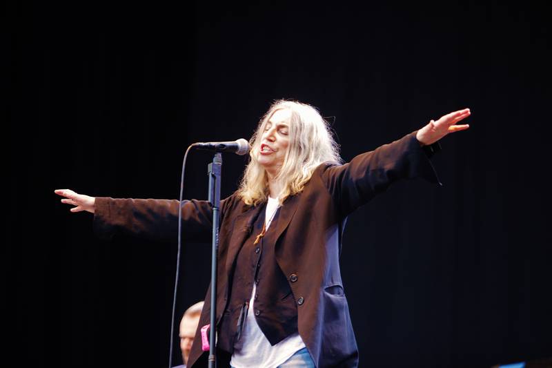 Norwegian Wood ble igjen en møteplass for tilhengere av den godt voksne musikken, mye takket være Patti Smith. FOTO: MODE STEINKJER
